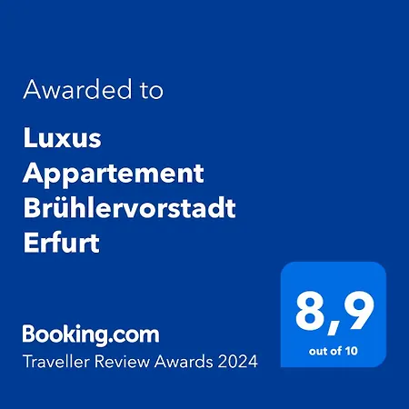 Luxus Bruehlervorstadt Daire *