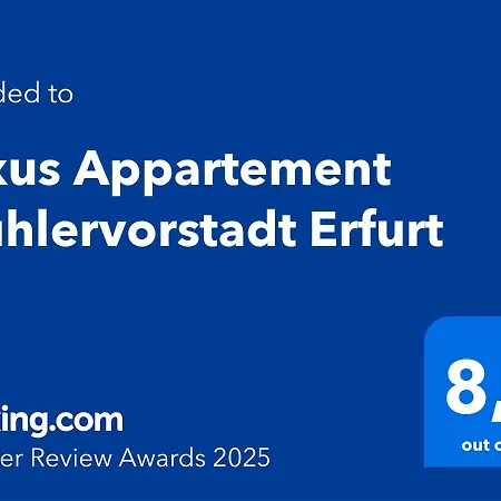 Luxus Bruehlervorstadt Apartman